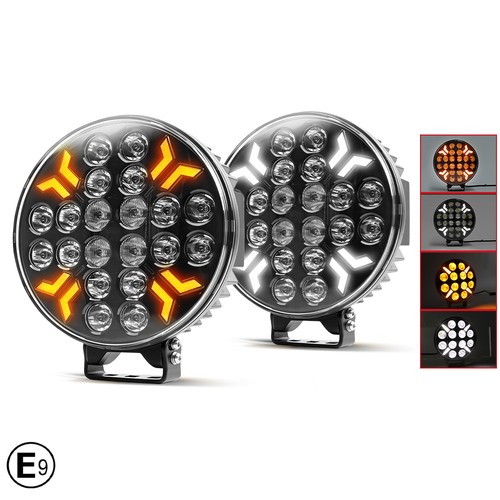 Ece led fernscheinwerfer 9 - 2x,